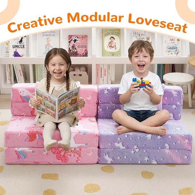 MeMoreCool Foldable Futon Chair Bed - Image 6