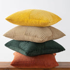 MIULEE Fall Green Rust Throw Pillow Covers 20x20 Inch Set of 4 Boho Farmhouse - Image 8