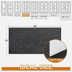 Super Absorbent Front Door Mat, Non-Slip Washable Indoor Doormats, Low Profile - Image 3