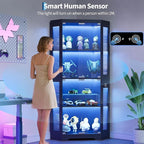 GarveeHome Corner Display Cabinet - Image 3