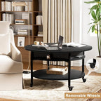 FABATO Round Lift Top Coffee Table - Image 7