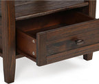 SIMPLIHOME Warm Shaker Solid Wood 20 inch Wide Transitional-Style End Tables in - Image 6