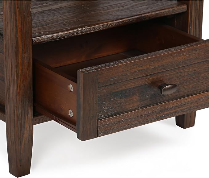 SIMPLIHOME Warm Shaker Solid Wood 20 inch Wide Transitional-Style End Tables in - Image 6