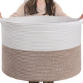 INDRESSME XXXLarge Blanket Basket by INDRESSME