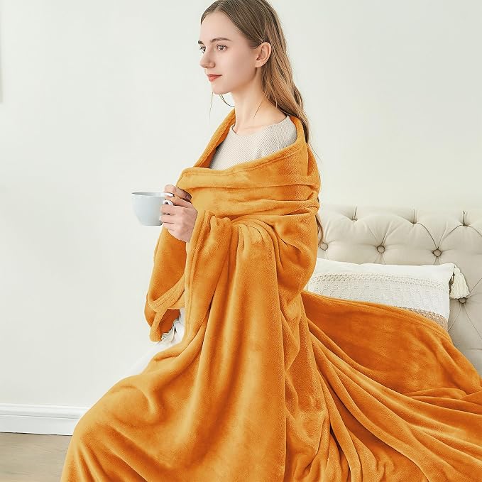 BEDELITE Fleece Blanket Soft Fall Throw - Image 4