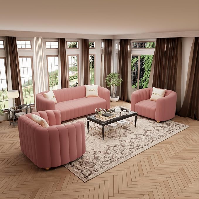 42" Velvet Sofa Chair for Living Room, Modern Single Sofa - Image 8