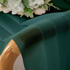 Green Sheer Curtains 72 Inches Long 2 Panels Set - Image 6