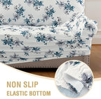 H.VERSAILTEX Floral Pattern Love Seat Covers - Image 7