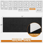 Super Absorbent Front Door Mat, Non-Slip Washable Indoor Doormats, Low Profile - Image 3