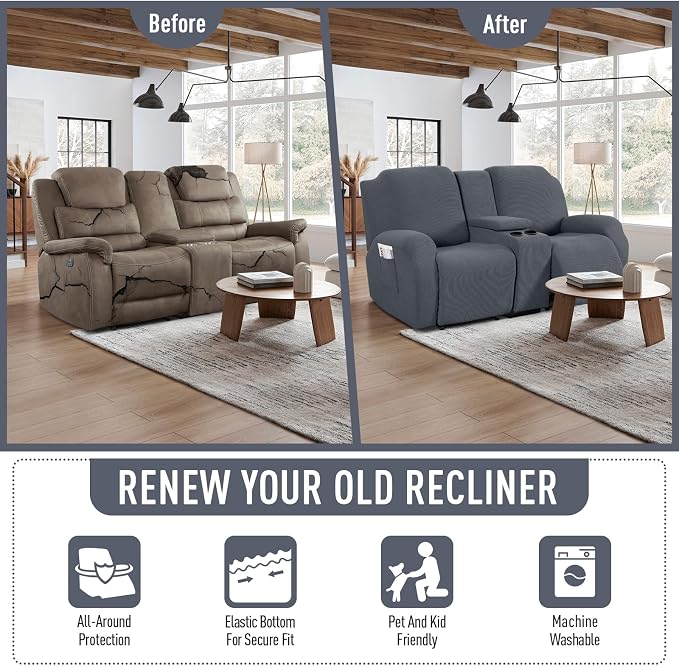 TAOCOCO Loveseat Recliner Cover - Image 4