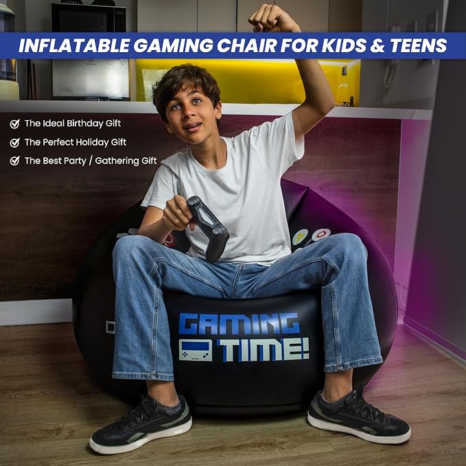 Inflatable Gaming Chair for Kids & Teens - Image 4