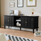 3More 67" Mid Century Modern TV Stand - Image 6