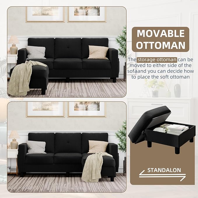 Convertible Sectional Sofa - Image 6
