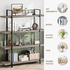 OtterOasis Heavy Duty 4-Tier Industrial Bookcase, 120lbs Shelf Capacity - Image 3