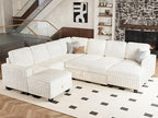 Belffin Corduroy Corner Seat for Modular Sofa Sectional Couches for Living Room - Image 3
