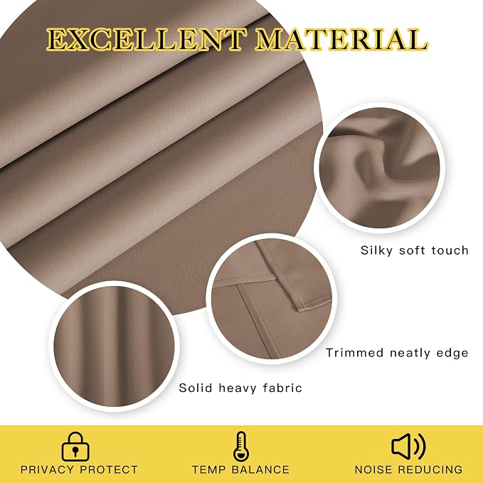 NICETOWN Room Darkening Curtain - Image 2