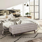 SIMPLIHOME Owen Rectangular Storage Ottoman - Image 2