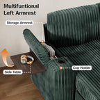 Vipbear 111" Modular Sectional Sleeper Sofa - Image 7