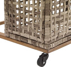 Crosley Furniture Ridley Wicker Outdoor Storage Pool Caddy - Image 10