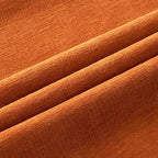 MIULEE Fall Orange Chenille Couch Throw Pillow Covers, 18x18 | Set of 2 - Image 2
