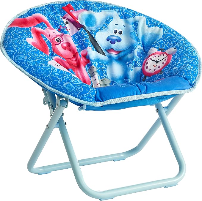 Nickelodeon Blues Clues Toddler 19” Folding Saucer Chair - Image 4