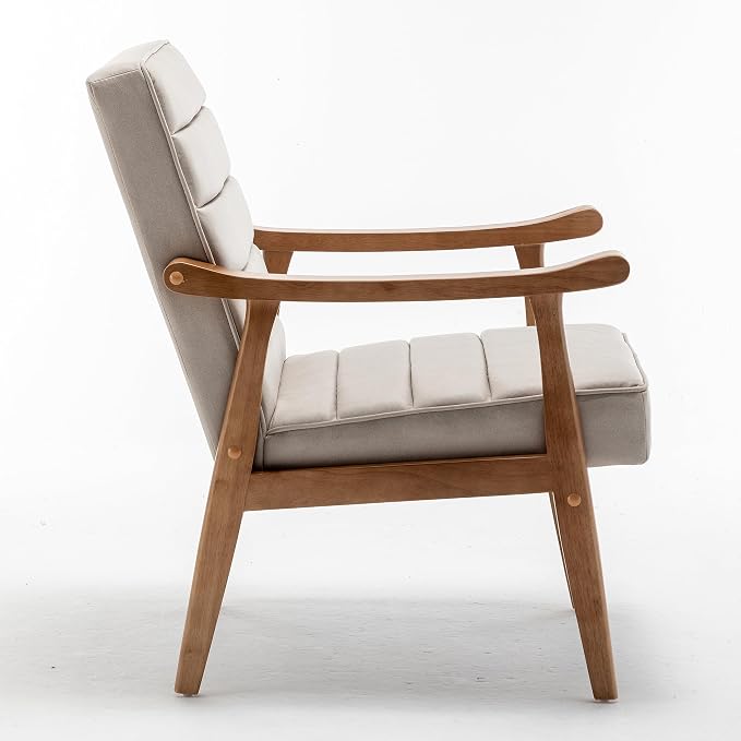 Container Furniture Direct Unique Mid Century Modern Accent Chair - Image 3