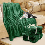 4 Pack Fleece Throw Blankets 50x60 Inches - Image 8