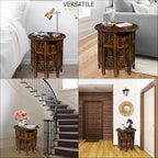 Solid Wood Accent End Table - Image 8