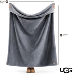 UGG Euphoria Throw Blanket, Plush Faux Fur Blanket, Ultra Plush, OEKO-TEX - Image 8
