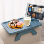 SINWANT Couch Arm Table, Bamboo Sofa Clip on Tray Tables, Sofa Armrest Tray by SINWANT