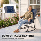 Outsunny 3 Piece Outdoor Patio Furniture Set - Image 6