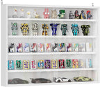 HOMCOM 5-Tier Display Cabinet, Glass Door Cabinet by HOMCOM