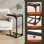 WLIVE C-Shaped End Table Set of 2, Small Couch Side Tables - Image 5