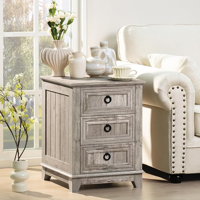 Joaxswe 18" Farmhouse Night Stand - Image 7