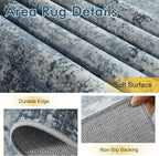 4Ft Round Area Rugs for Living Room, Soft Non-Slip Washable Rugs Modern - Image 6