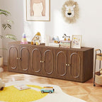 63'' Fluted Sideboard Buffet Cabinet - Image 3