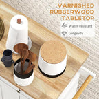 HOMCOM Kitchen Island Cart - Image 4