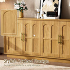 67'' Modern TV Stand for TVs up to 75'', Long Media Console - Image 6