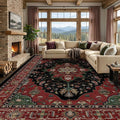 RELEANY Washable Area Rug, Large 10'x12', Water Repellent, Pet Friendly by RELEANY