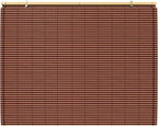 Red Lantern Bamboo Cordless Window Shade - Image 6