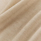 Joydeco Linen Curtains 96 Inch Length 2 Panel Sets, Light Filtering Curtains - Image 2