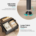 Lazzanto Night Stand Bedside Table Bedroom - Image 6