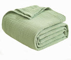 EMME Muslin Blankets for Adults Throw Blanket for Couch Breathable Gauze Soft - Image 7