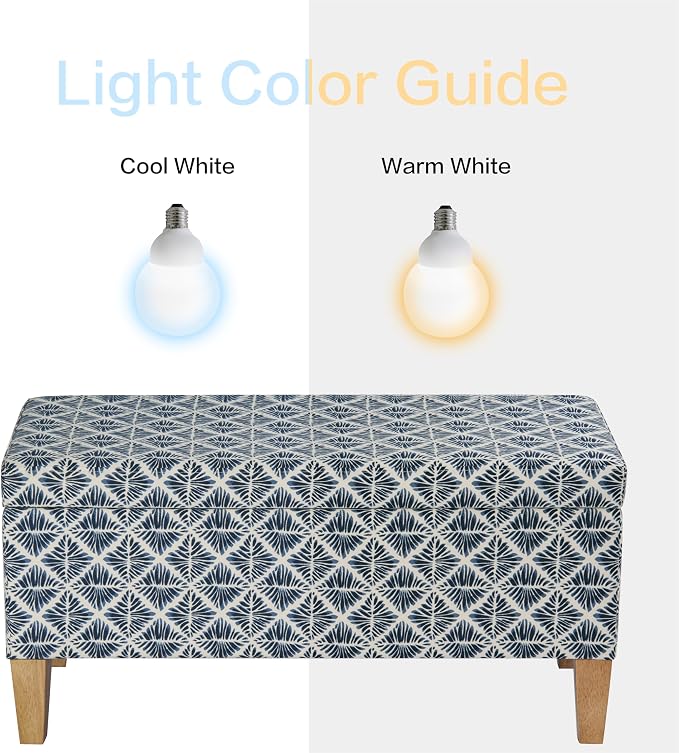 HomePop Large Decorative Storage Bench - Image 5