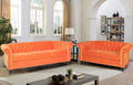 RARZOE Modern 2 Pieces Living Room Sofa Set, Loveseat and Chesterfield Sofa by RARZOE