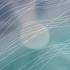 Navy Blue and Teal Gradient Blackout Curtains - Image 8