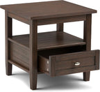 SIMPLIHOME Warm Shaker End Table - Image 3