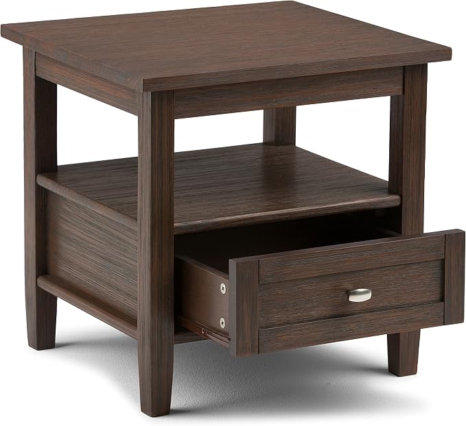 SIMPLIHOME Warm Shaker End Table - Image 3
