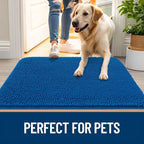 OLANLY Dog Door Mat for Muddy Paws 70x32, Super Absorbent Chenille Mud Mat | - Image 6
