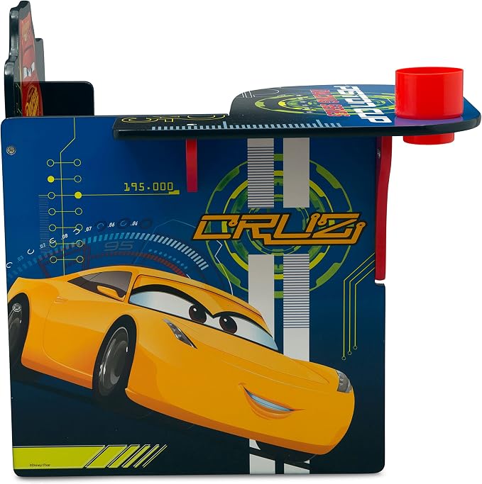 Delta Children Chair Desk With Storage Bin, Disney/Pixar Cars - Image 7